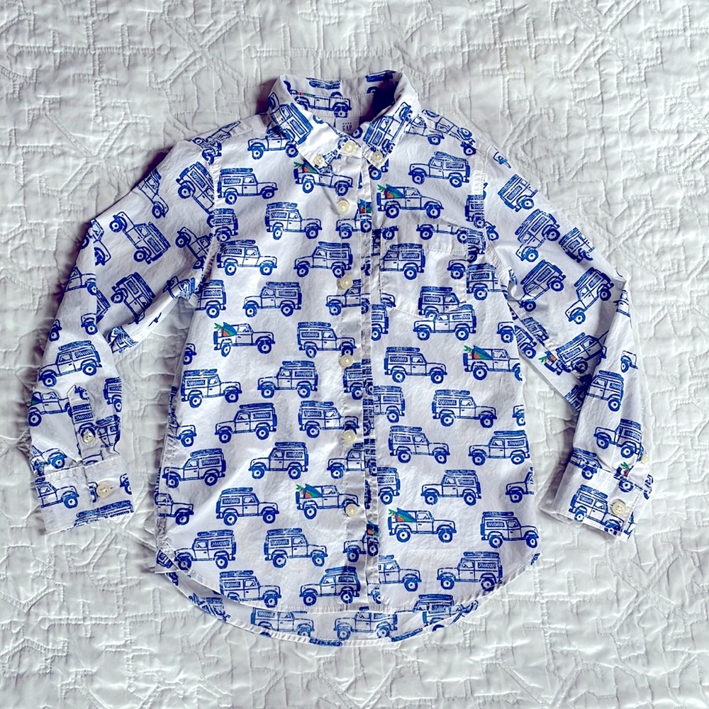 Gap Kids 5T 100% cotton button up